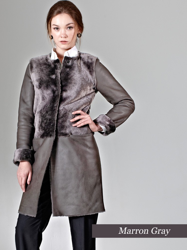 本格ムートンコート上質スペイン産メリノ種トスカーナ・ムートン