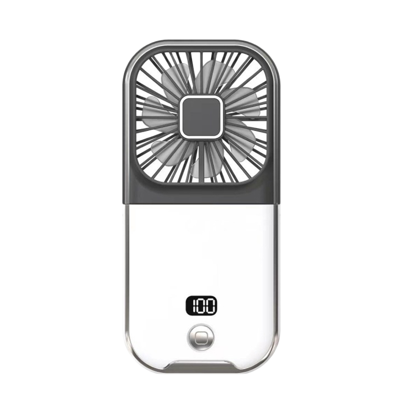 ファン 扇風機 ハンディファン 首掛け LED残量表示 スタンド機能 180度折り畳み 超軽量 USB充電 モバイルバッテリー 機能 母の日 父の日 ギフト 熱中症対策｜bamboodepart｜04