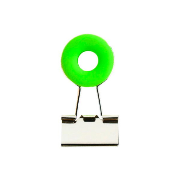 ベロス モチーフクリップ ドーナツクリップ DCD-11 色種：ローズピンク ピンク ライトピンク イエロー グリーン ブルー　かわいい ドーナッツモチーフ | VELOS | 05