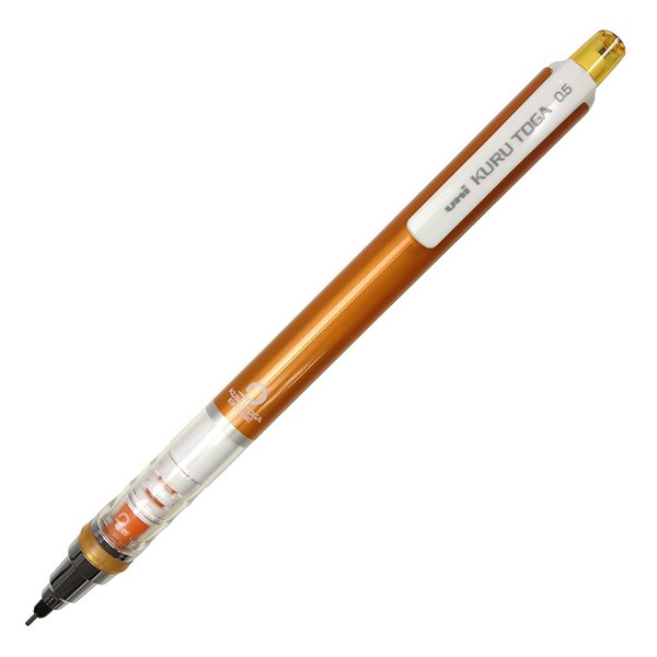 uni  クルトガ スタンダードモデル　シャープペンシル：（芯径：0.5mm）　消しゴム付　シャープ用芯（HB）2本付｜bambooshop｜07