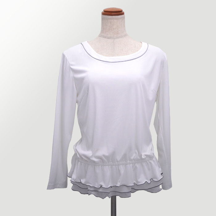 七分袖 八分袖 カットソー ＼新作／ きれいめ かわいい 透けにくい