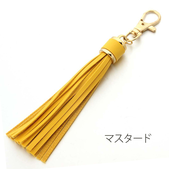 キーホルダー おしゃれ チャーム タッセル フリンジ ＼新作／ バッグチャーム かわいい 上品 爆買 母の日 |  | 03