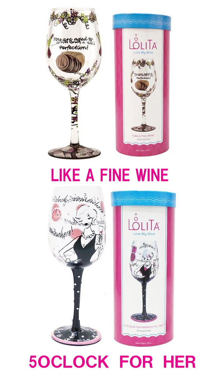 Lolita(ロリータ) ワイングラス WINE Birthday かわいい セレブ愛用