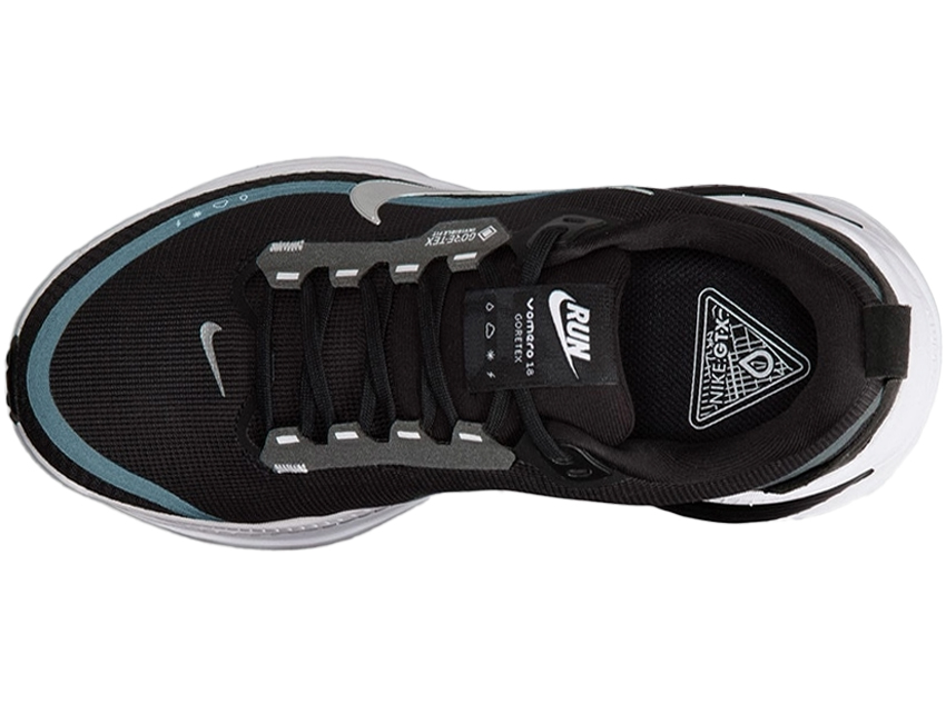 NIKE zoomx ボメロ18 ゴアテックス　HQ7002-002 ウィメンズ WMNS) Nike ZoomX Vomero 18 Gore-Tex 'Black White Metallic Silver