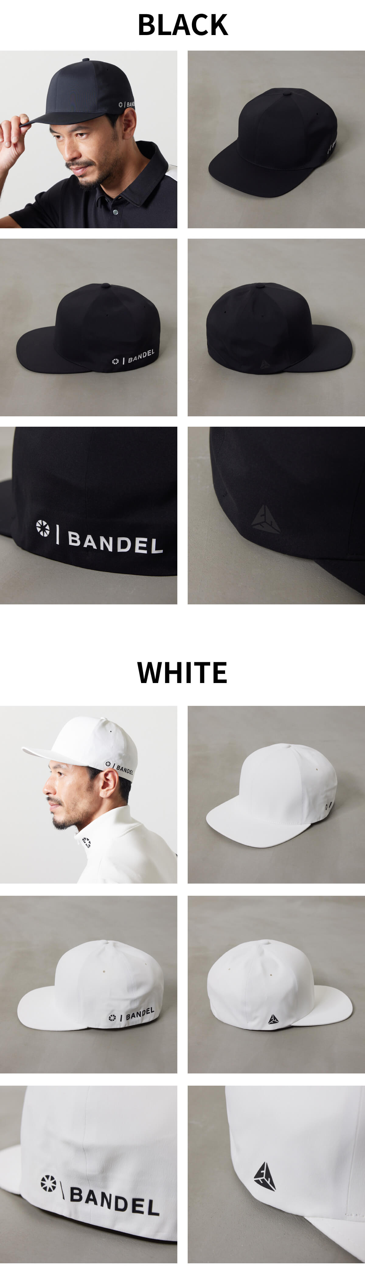 BANDEL バンデル ゴルフ SIDE LOGO PRINT CAP キャップ メンズ