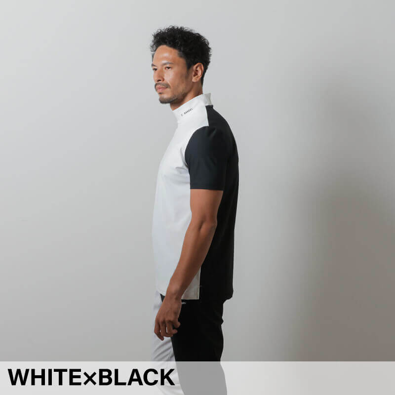 バンデル ゴルフウェア BASIC COMBINATION S/S MOCK NECK SHIRTS