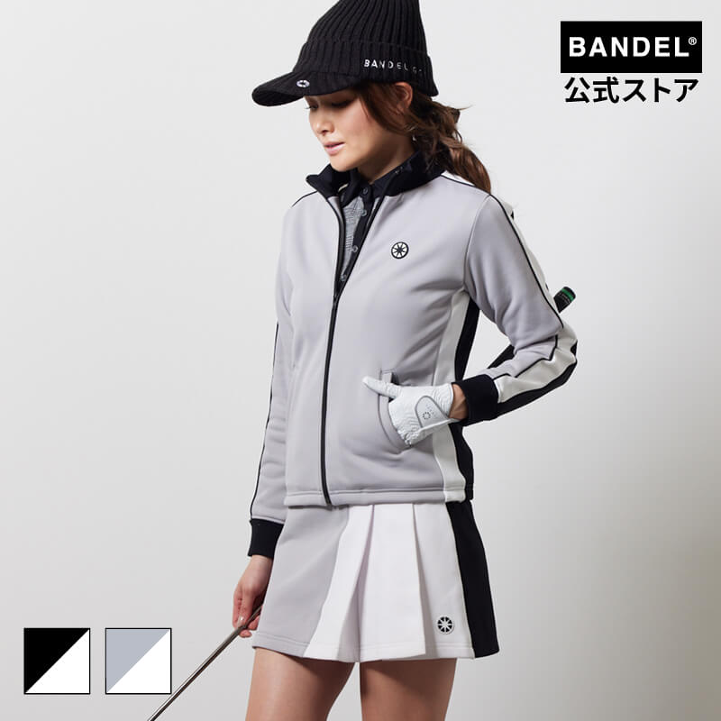 バンデル BANDEL ゴルフ レディース ブルゾン WOMENS BICOLOR ZIP BLOUSON 女性 スポーツウェア アウター｜bandel-official