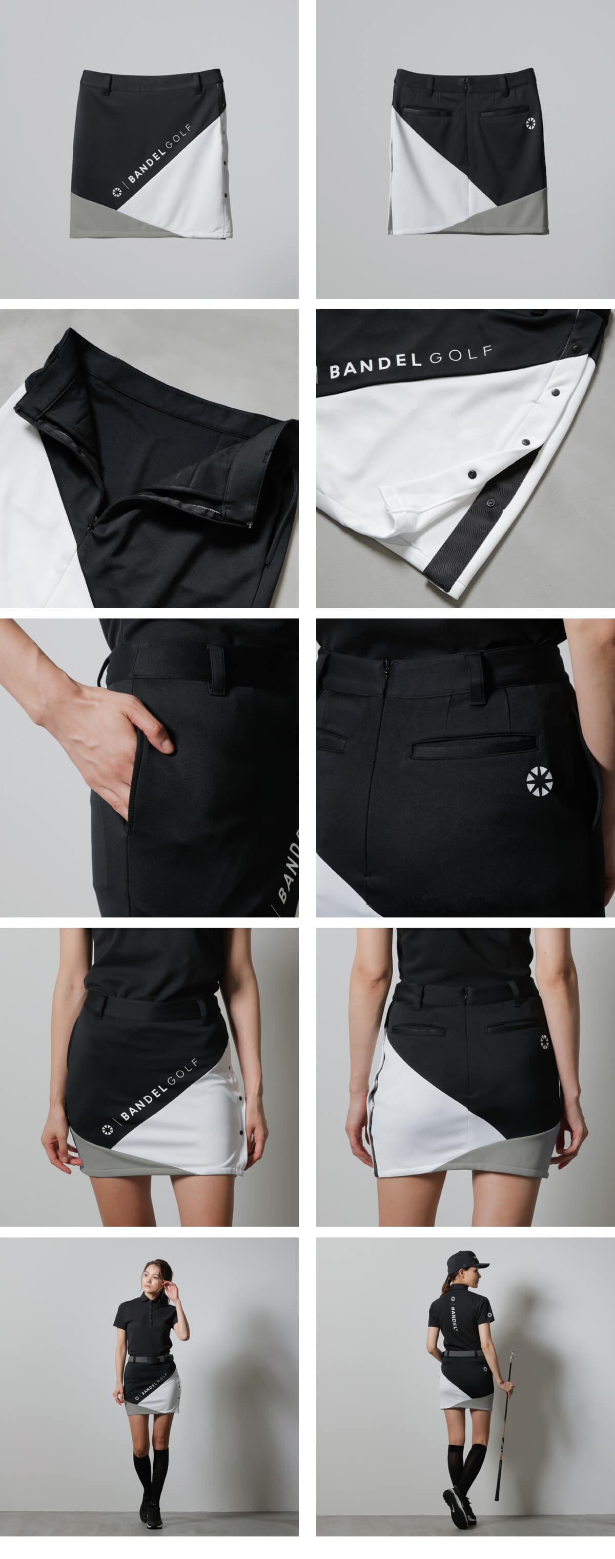 BANDEL バンデル ゴルフスカート レディース SWITCH SKIRT