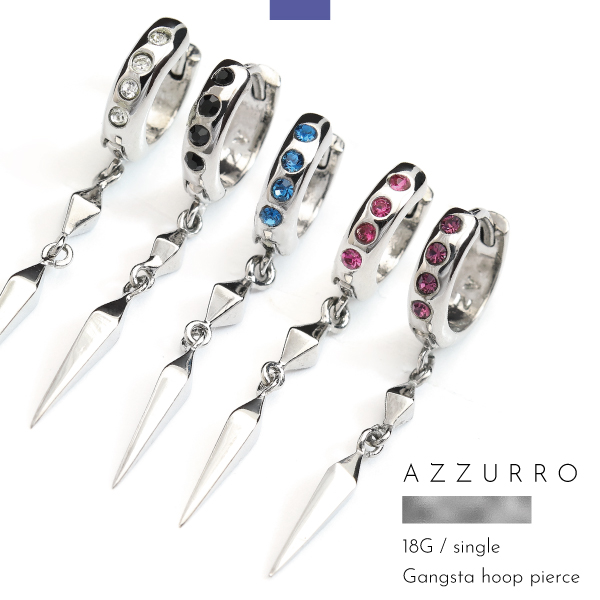 AZZURO アズーロ ミラージュフープピアス 3個セット AZZURO アズーロ ミラージュフープピアス 3個セット 楽天市場
