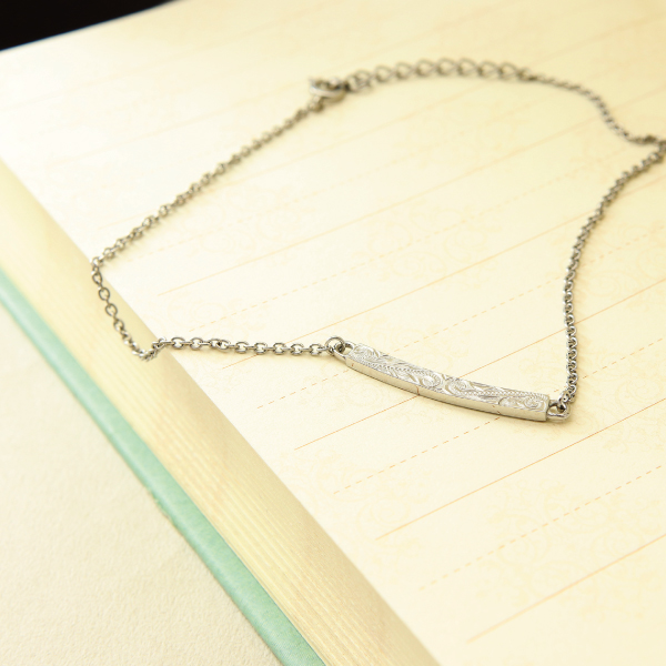 アンクレット シングル ステンレス サージカル...の詳細画像2