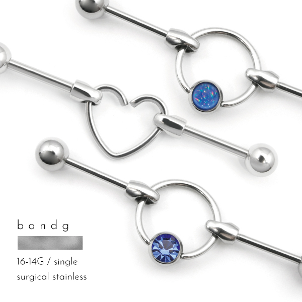 バーベル インダストリアル ステンレス サージカルステンレス 金属