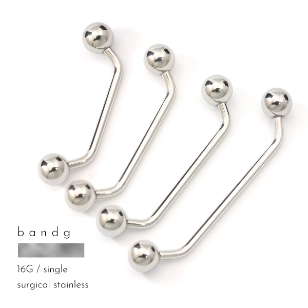 サーフェイス ステンレス サージカルステンレス 金属アレルギー ボディ