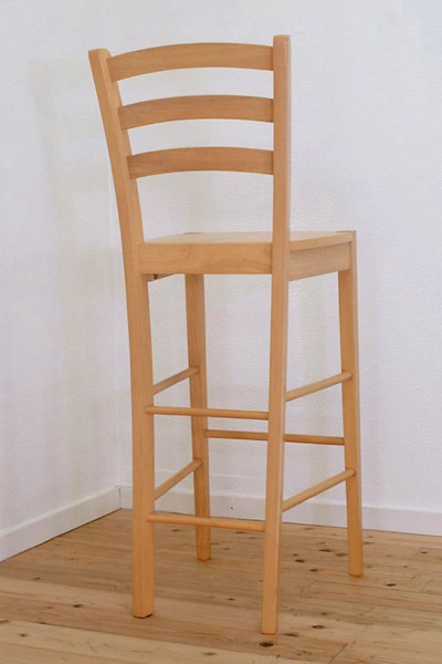 業務用木製カウンターチェア/座面76cm