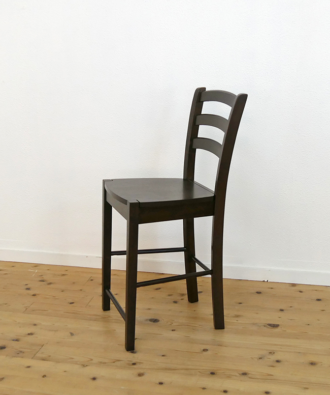 木製カウンターチェア408