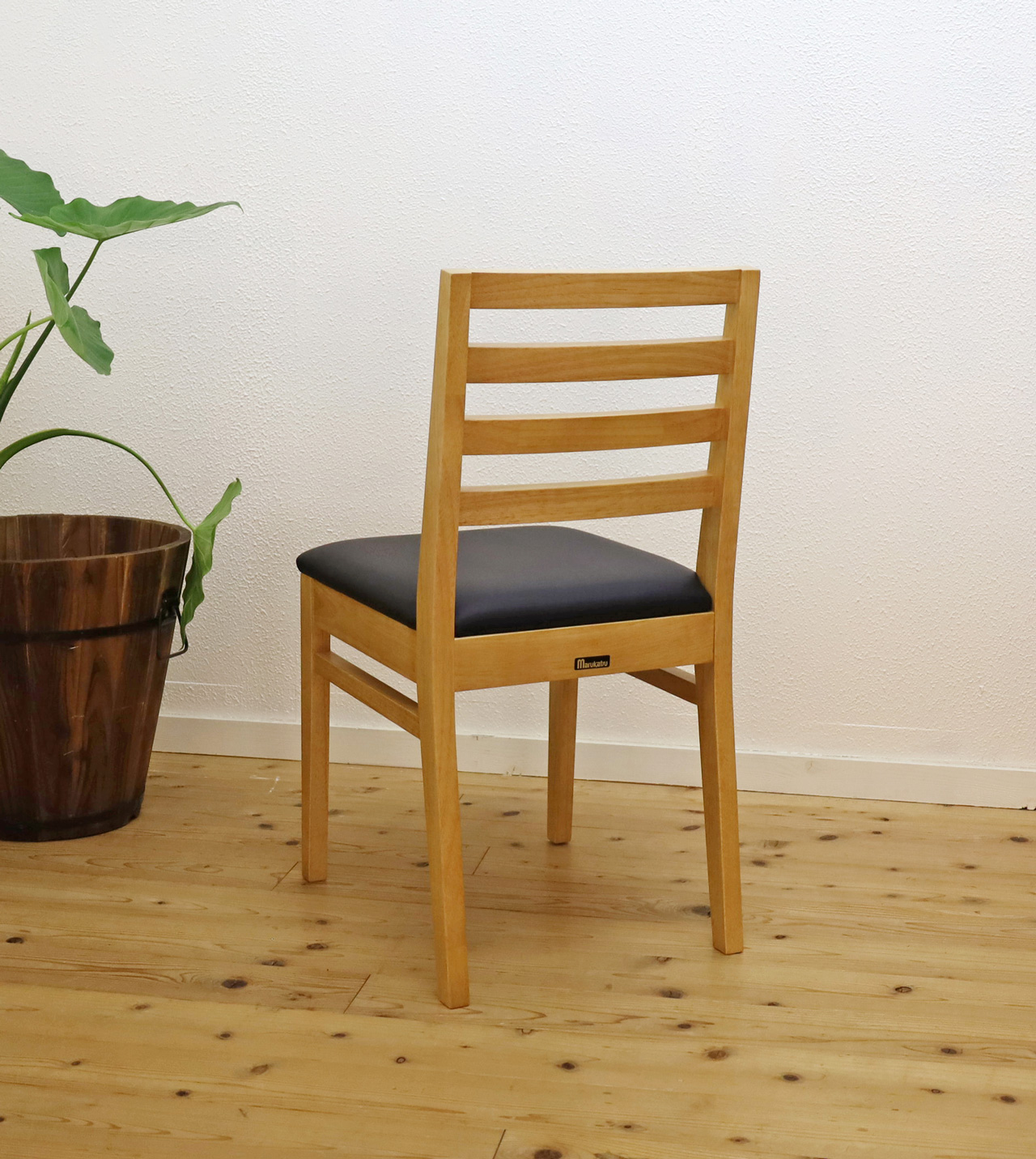 CAW DC TAM　4脚　ダイニングチェア　ナチュラル　板座 CAW DC TAM 4脚 ダイニングチェア ナチュラル 板座