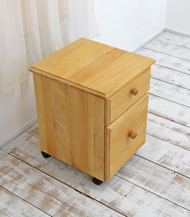 カントリーパイン ファイルチェストF2 カントリー家具 教科書