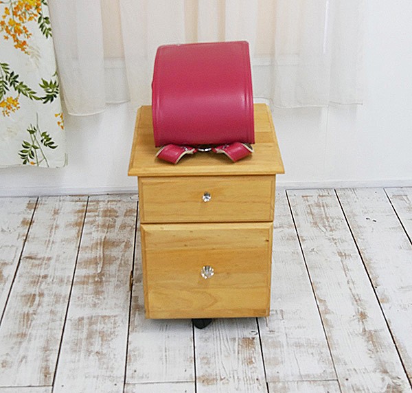 カントリーパイン家具のファイルチェスト