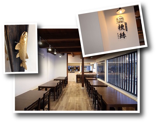 飲食店用椅子・カウンターチェアお客様の声/創作郷土寿司 梗絲様