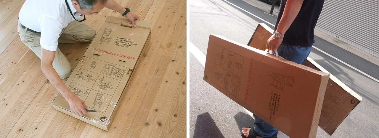 店舗用木製椅子