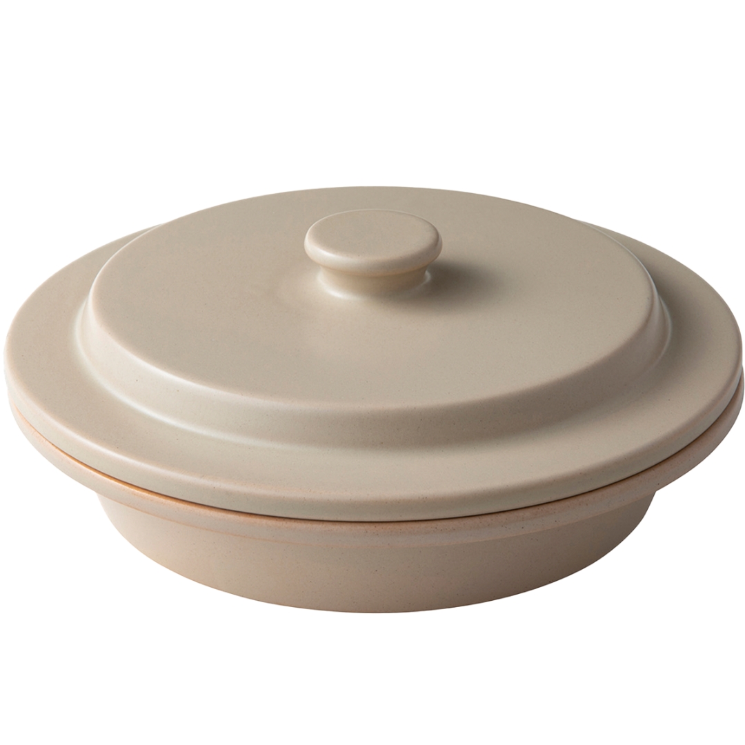 PETARI ペタリ Shallow Pot 18cm | 焼き 煮込み 直火 電子レンジ