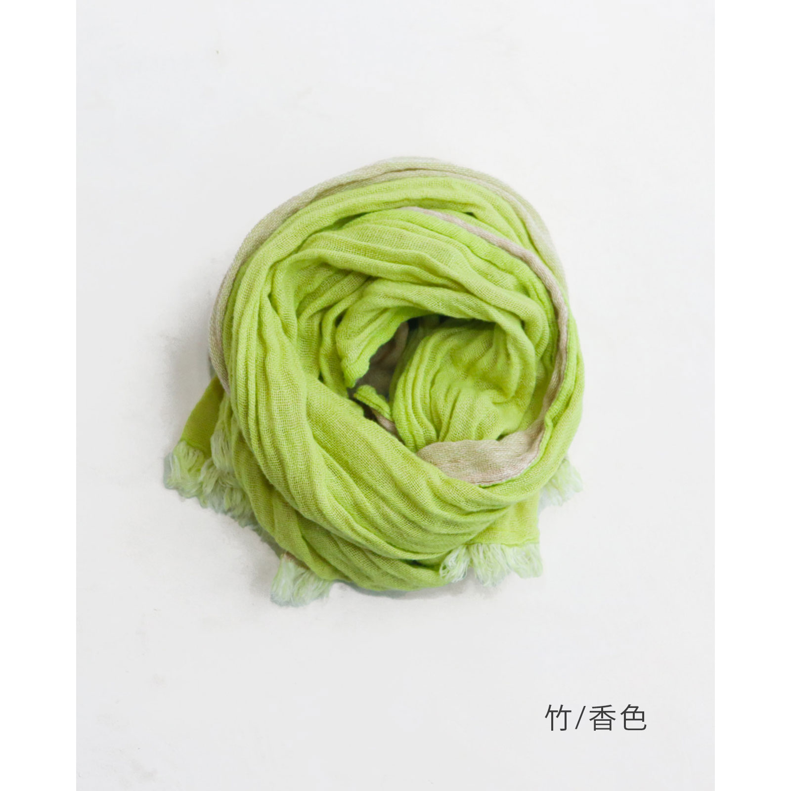 かや リバーシブル ショール メール便対応 綿100％ 蚊帳 ツートン