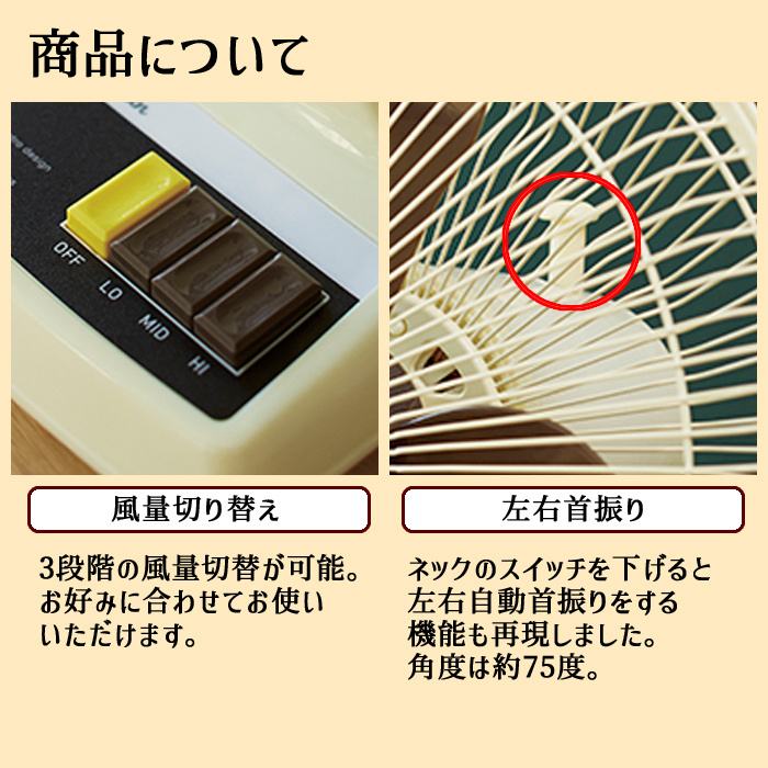 APIX INTERNATIONAL（アピックス インターナショナル） レトロ扇風機