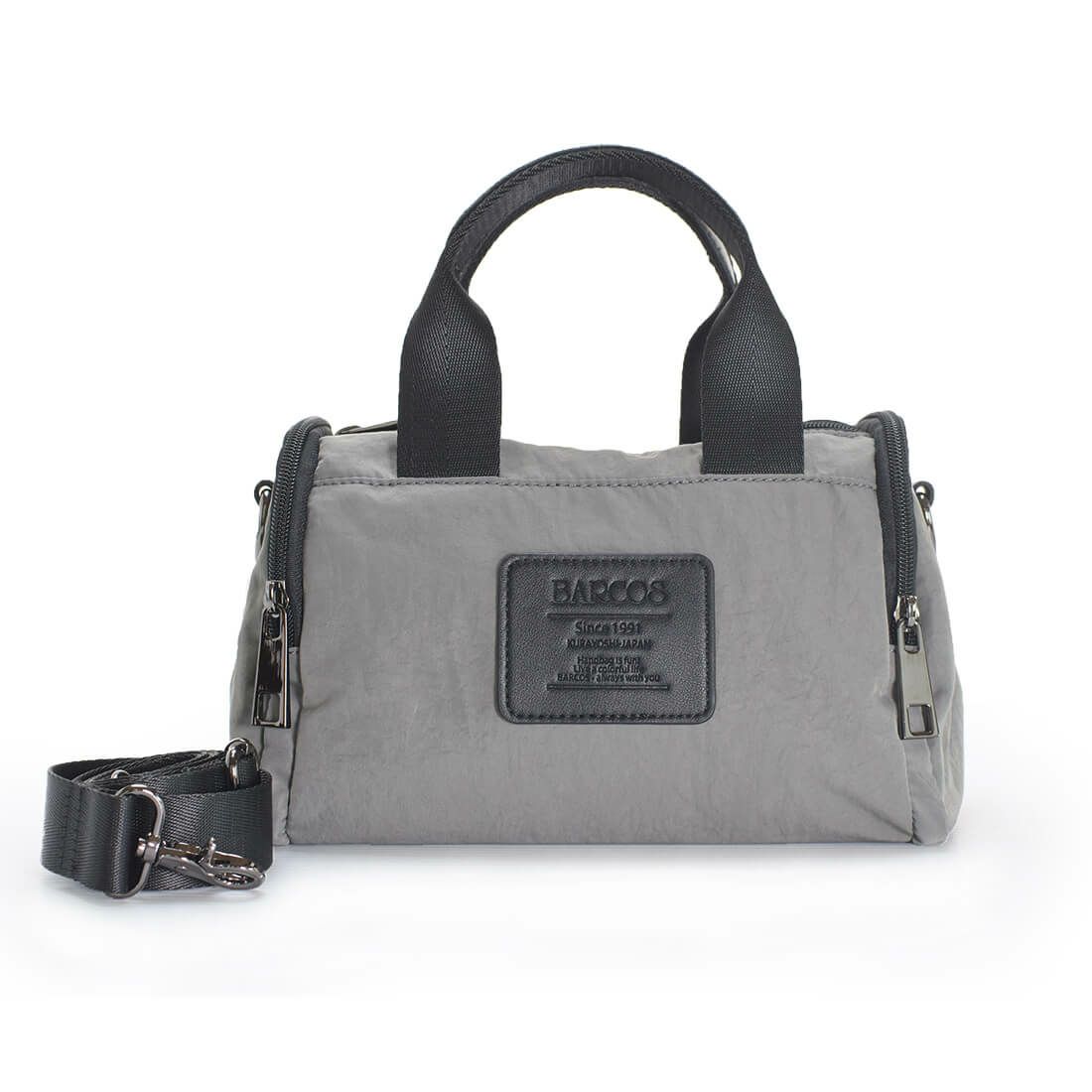 BARCOS（バルコス） ポリエステル2wayミニボストンバッグ レディース