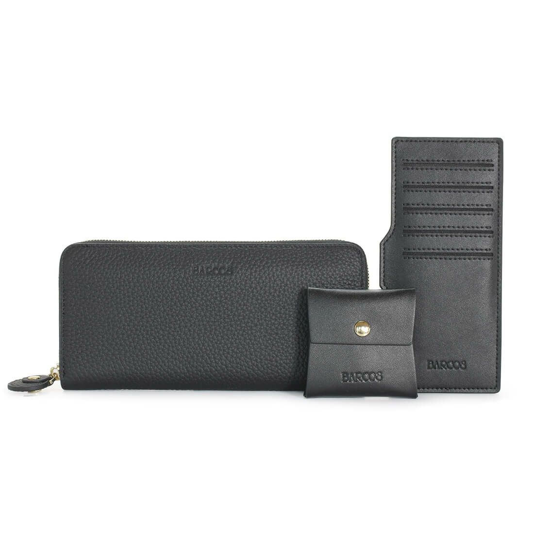 BARCOS（バルコス） 緑の財布 島田秀平コラボ GLウォレット ラウンド型