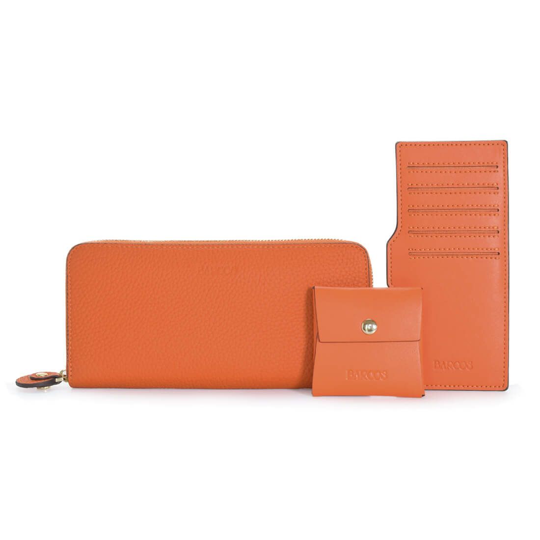 BARCOS（バルコス） 緑の財布 島田秀平コラボ GLウォレット ラウンド型