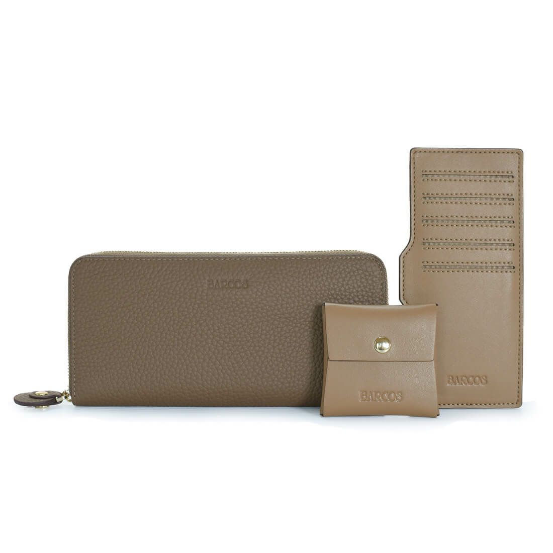 BARCOS（バルコス） 緑の財布 島田秀平コラボ GLウォレット ラウンド型