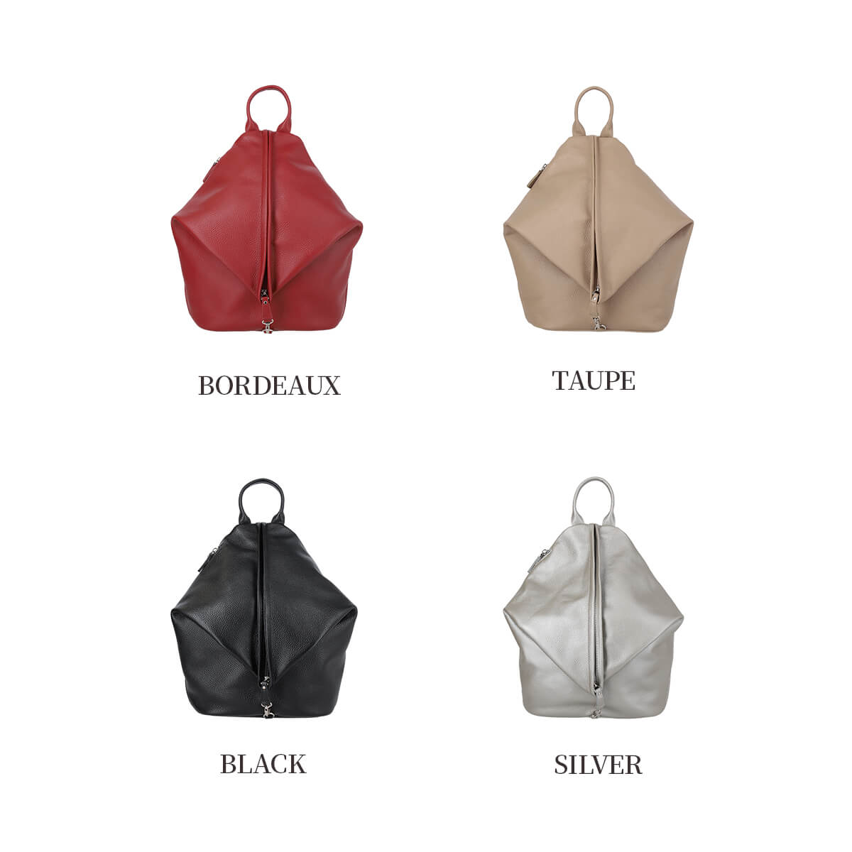 BARCOS 4wayシュリンクレザーリュック レディース 全4色 ONESIZE