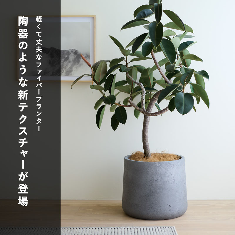 ファイバークレイプロ ファイ マウントプランター M 34 植木鉢 大型 ファイバークレイプロ ファイ マウントプランター M 34 植木鉢 大型