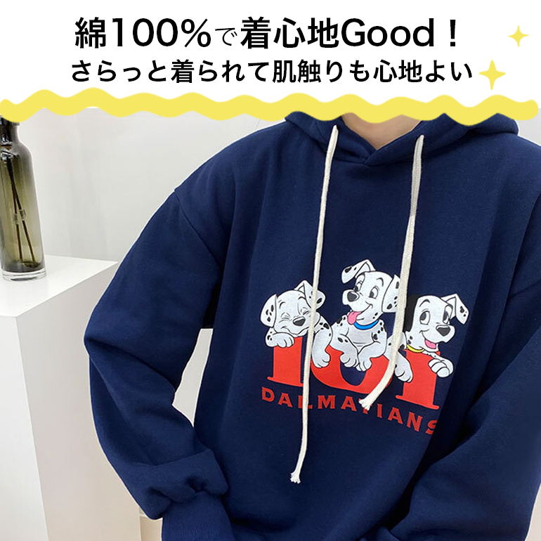 ディズニー パーカーワンピース 101匹わんちゃん レディース