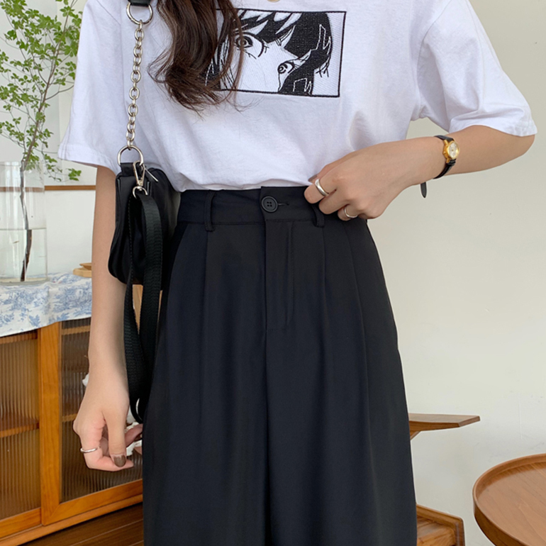 ボトムス 長ズボン パンツ スラックス ワイドパンツ ストレートレッグ