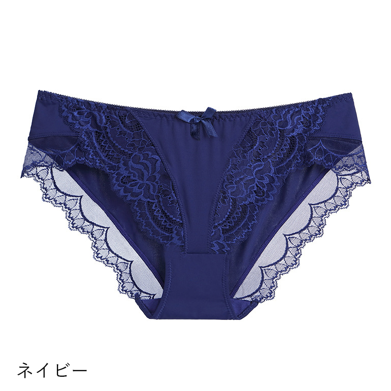 ヒップハンガー レース パンツ クロッチ部分綿100% 通気性 清潔 ヒップハンガー レース パンツ クロッチ部分綿100% 通気性 清潔