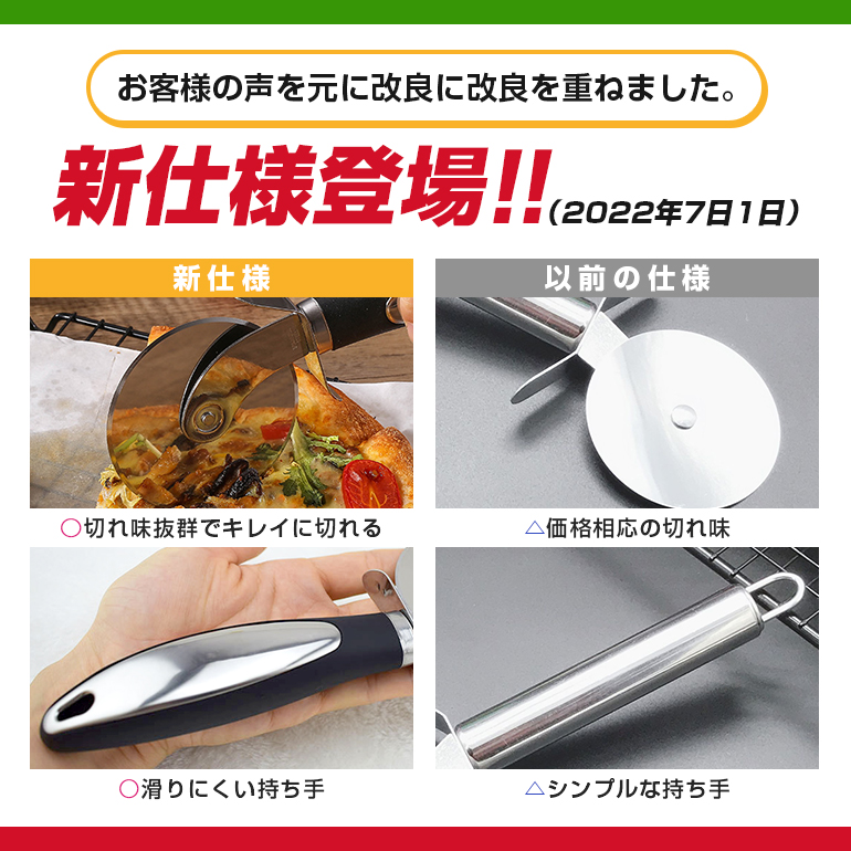 ピザカッター ステンレス 調理器具 ケーキカット ロール 回転 ピザナイフ キッチン雑貨 ピザ お好み焼きカット コンパクト キッチンツール 料理  送料無料 :pizza0407:BARIS - 通販 - Yahoo!ショッピング