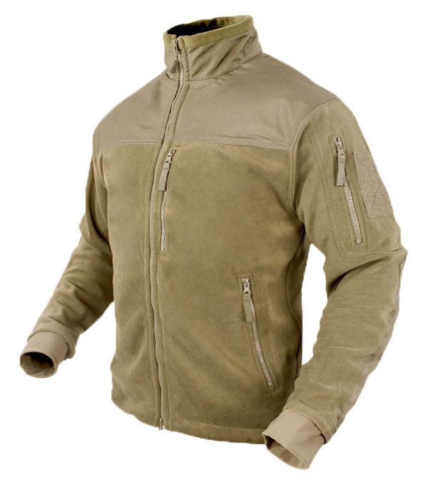 CONDOR(コンドル)ALPHA FLEECE JACKET 601(陸上自衛隊/迷彩/OD/TAN