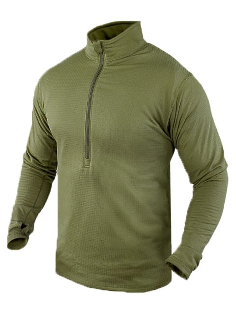 CONDOR コンドル BASEIIZIP PULLOVER 603(陸上自衛隊/迷彩/OD