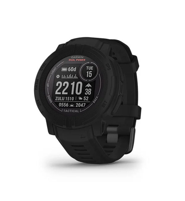 GARMIN(ガーミン)Instinct 2 Dual Power Tactical Edition (陸上自衛隊/装備品/GPS/インスティンク/タクティカル/ソーラー/時計/ミリタリー/アウトドア)｜baron1533｜02