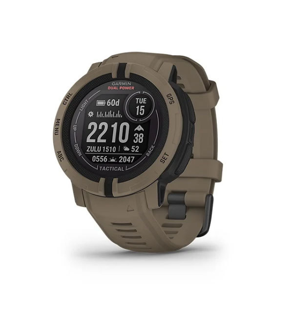 GARMIN(ガーミン)Instinct 2 Dual Power Tactical Edition (陸上自衛隊/装備品/GPS/インスティンク/タクティカル/ソーラー/時計/ミリタリー/アウトドア)｜baron1533｜03