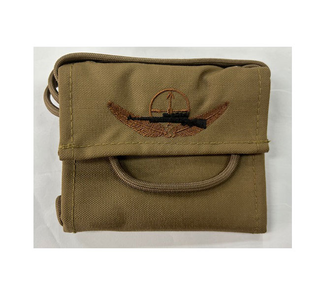 KAITO身分証入れ狙撃徽章入り(陸上自衛隊/迷彩/OD/TAN/訓練小物/身分証