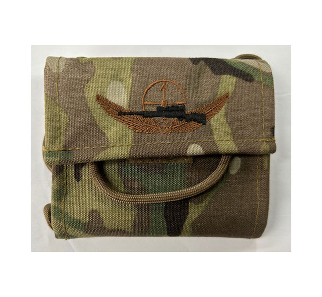 KAITO身分証入れ狙撃徽章入り(陸上自衛隊/迷彩/OD/TAN/訓練小物/身分証