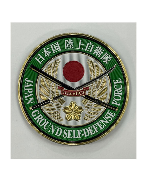 桜刀ワッペン(陸上自衛隊/迷彩/ワッペン/おみやげ/記念品