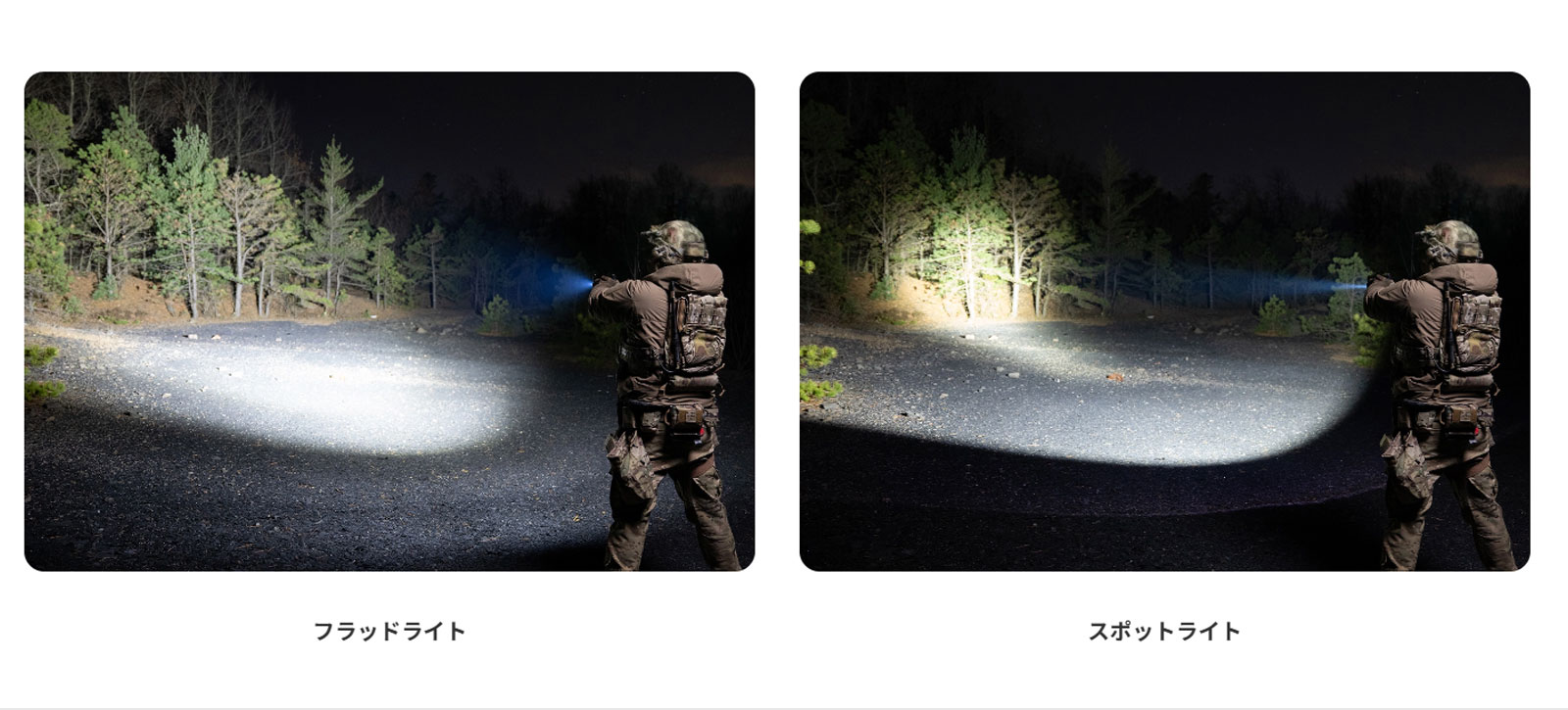 OLIGHT(オーライト)PL X タクティカルライト 1200ルーメン デュアル