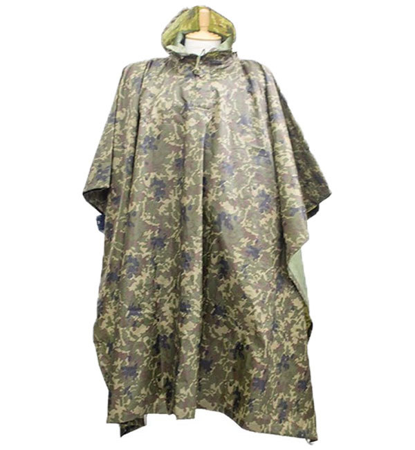 陸自白色　ポンチョ　装備品 楽天市場】【戦人】軽量ポンチョ ロング丈（収納袋付き