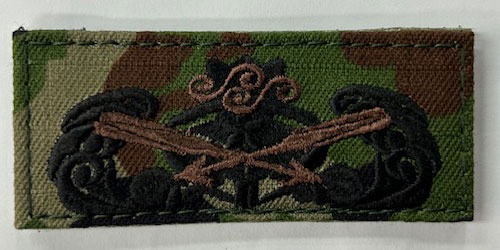 水陸両用徽章迷彩 (陸上自衛隊/迷彩/ワッペン/ オリジナル/おみやげ