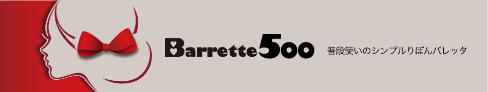 Barrette500 ヘッダー画像