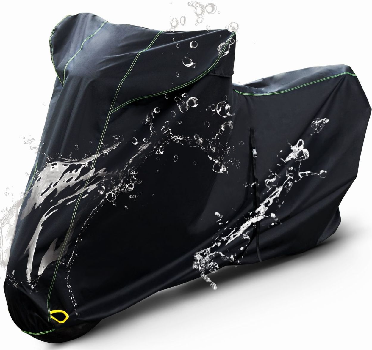 Barrichello(バリチェロ) バイクカバー Mサイズ 高級オックス300Ｄ使用 厚手生地 防水 グロム スーパーカブ [ブラック] [シルバー]
