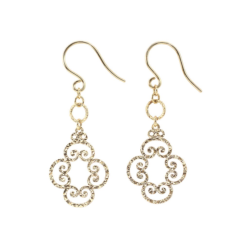 ピアス 18金 レディース 18K イエローゴールド ホワイトゴールド 女性
