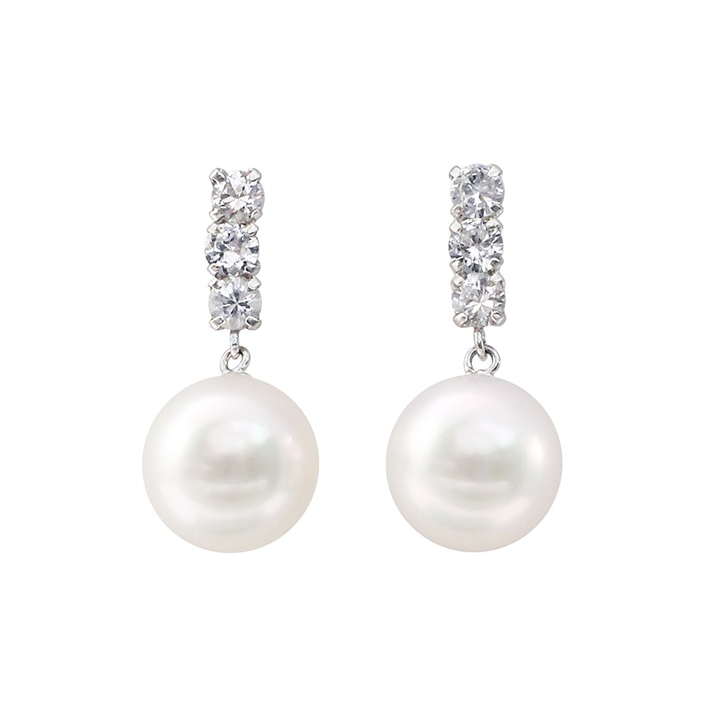 18金 ピアス パール あこや真珠 18k レディース K18 真珠